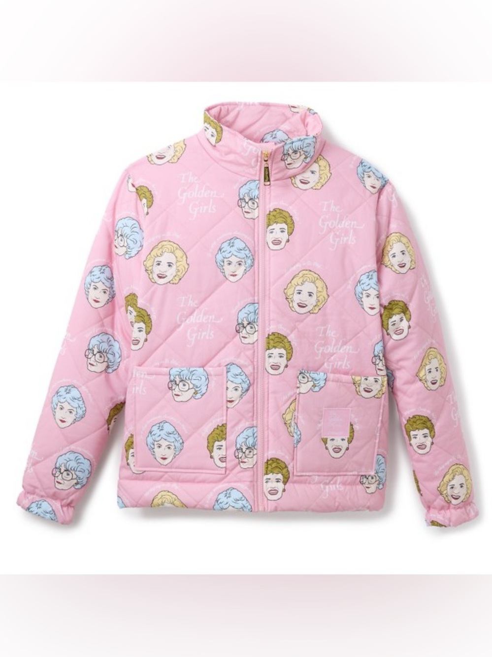 Cakeworthy Golden Girls 40th Anniversary Quilted Jacket